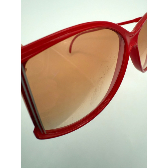 Vintage Pierre Cardin Red Oversized Sunglasses France PC 39 1970s main image 11